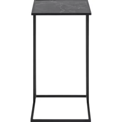 Tarbes Sidobord 63x43x35 cm Svart
