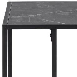 Tarbes Sidobord 63x43x35 cm Svart