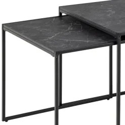 Tarbes Soffbord 120x60 cm Svart