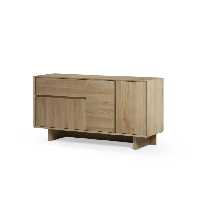 Tbilisi (146 x 76 x 45 cm) Konsolbord Naturlig ek