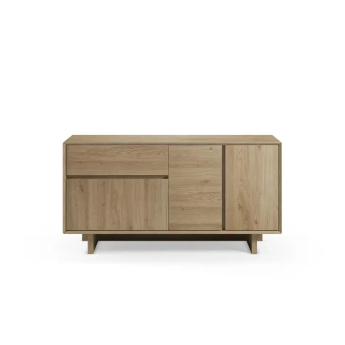 Tbilisi (146 x 76 x 45 cm) Konsolbord Naturlig ek