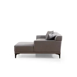 Tbilisi Corner (165 x 90 x 110 cm) Hörnsoffa Ljusgrå, Höger