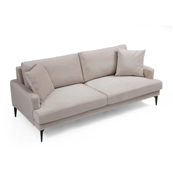 Tbilisi 3-sits (205 x 90 x 88 cm) 3-sitssoffa Beige