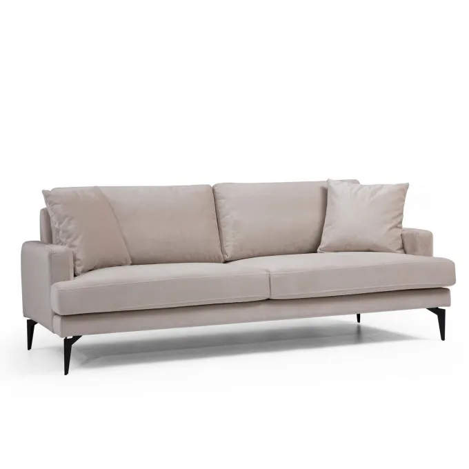 Tbilisi 3-sits (205 x 90 x 88 cm) 3-sitssoffa Beige