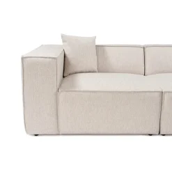 Tbilisi 2-sits (220 x 108 x 65 cm) 2-sitssoffa Ljusbrun