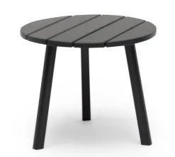 Tennessee Utesidobord Ø50 cm Orkangrå