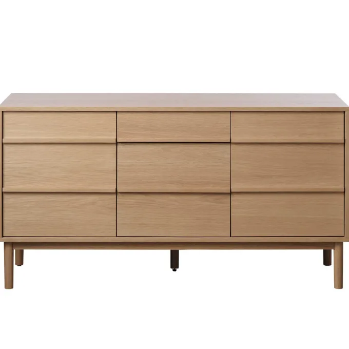 Terra Sideboard 140 cm Naturlig Ek