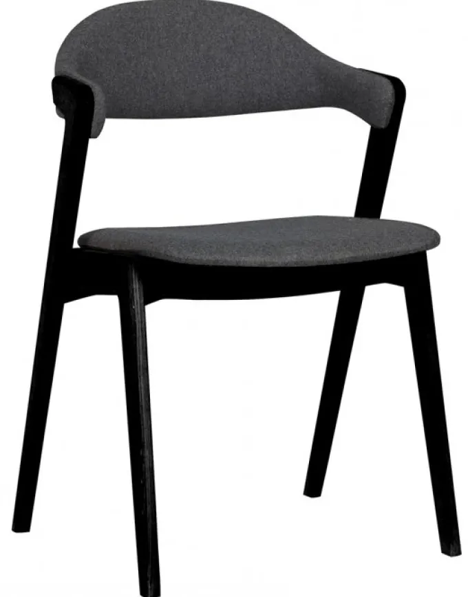 Tonus Stol Svart Ek