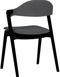 Tonus Stol Svart Ek