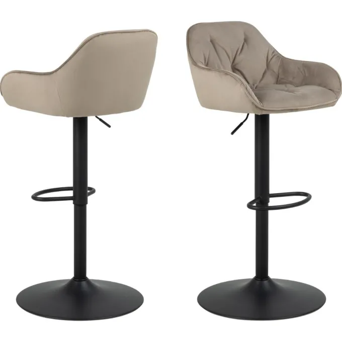 Toulon Barstol Vic tyg Beige