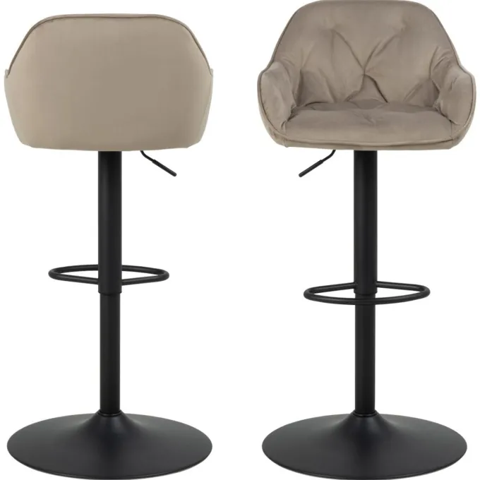 Toulon Barstol Vic tyg Beige