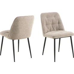 Toulon Matstol Monza tyg Beige