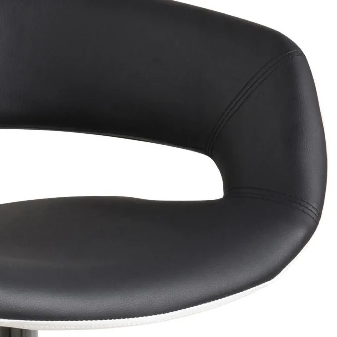 Tracy Barstol PU Svart/Vit