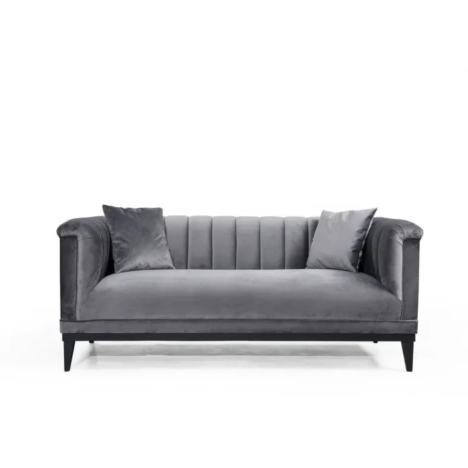 Trendy (190 x 79 x 89 cm) Mörkgrå 2-sitssoffa