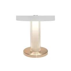 Trezzi Vit Uppladdningsbar Lampa