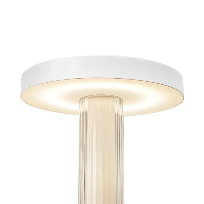 Trezzi Vit Uppladdningsbar Lampa