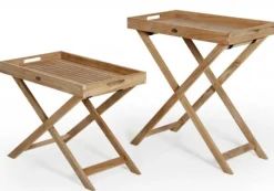 Turin Brickbord Låg Teak