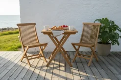 Turin Fällbord Teak 70x70 cm