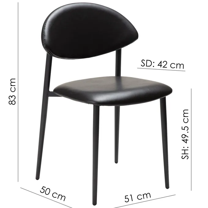 Tush Stol Vintage Black