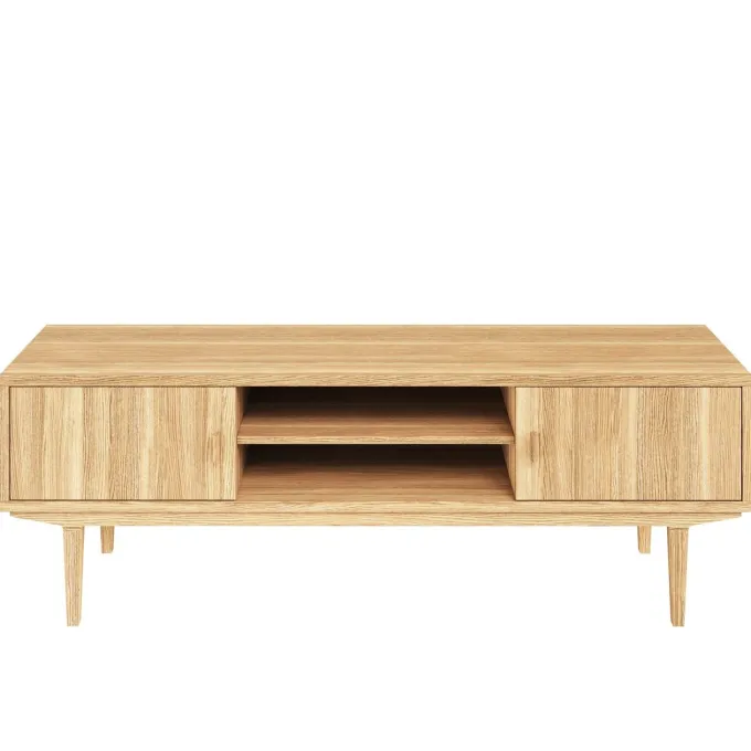 TV-bänk Nr.420 160x54 cm Oljad Ek