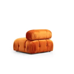 Ulaanbaatar Corner (288 x 95 x 75 cm) Hörnsoffa Orange