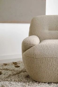 Uma Fåtölj Bloom Teddy Brown