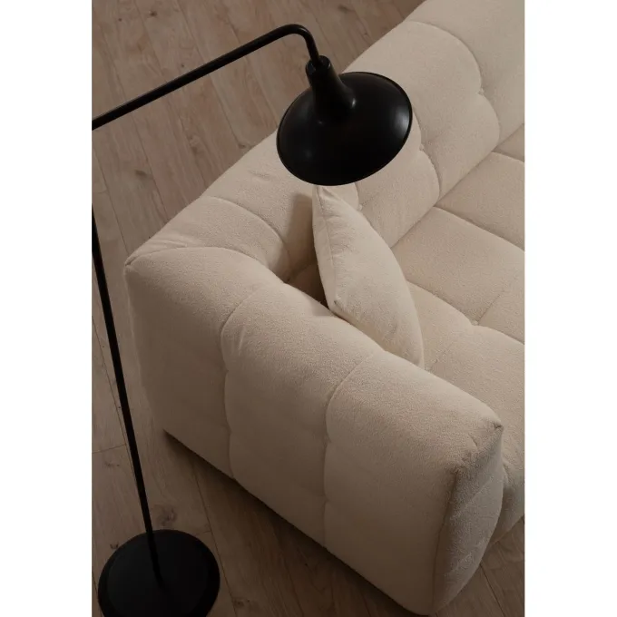 Vaduz Corner (300-150 x 100 x 72 cm) Beige Hörnsoffa Höger
