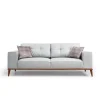 Valparaiso 3-sits (223 x 91 x 85 cm) Grå 3-sits bäddsoffa