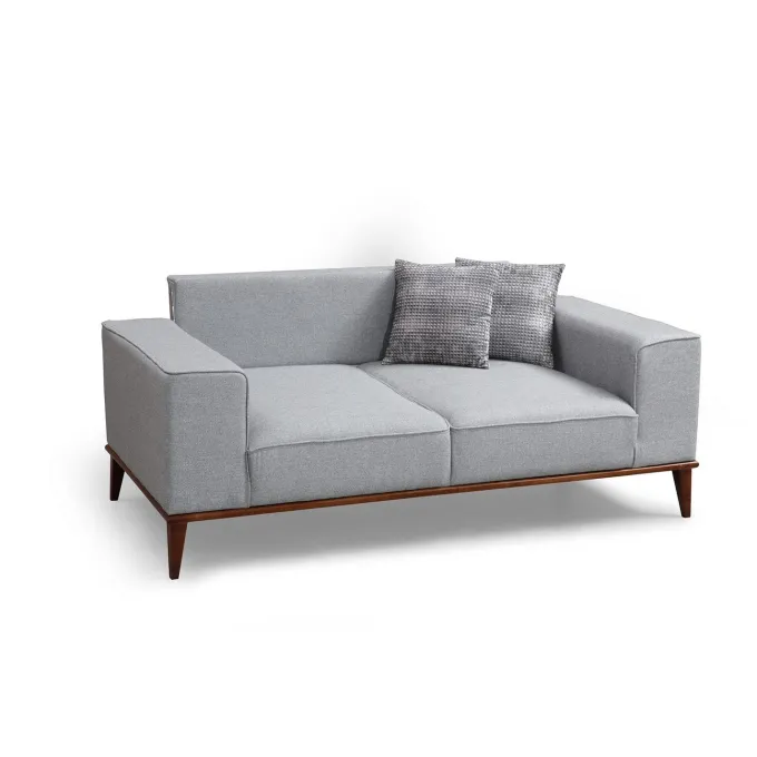 Valparaiso 2-sits (184 x 91 x 85 cm) Grå 2-sits bäddsoffa