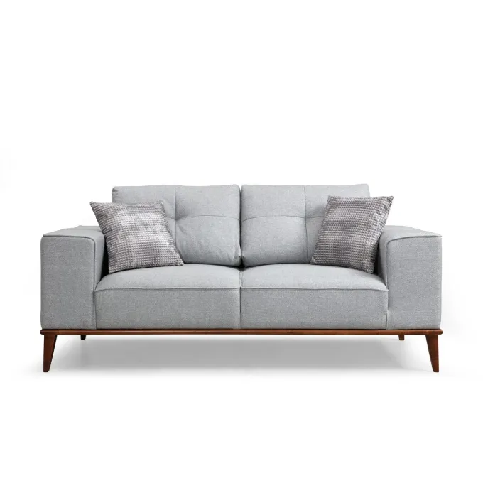 Valparaiso 2-sits (184 x 91 x 85 cm) Grå 2-sits bäddsoffa