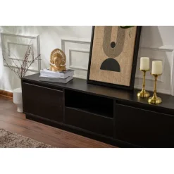 Vanguard TV-bänk Wood Black