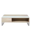 Veijle Soffbord 110x60 cm Ljus Ek