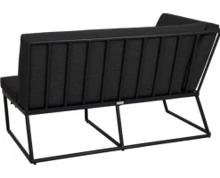 Vence 2-Sits Soffa Höger Svart/Svart