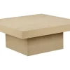 Vento Soffbord 100x100 cm Vitpigmenterad Ek