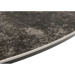 Verdun Matbord Rund 119 cm Svart Keramik
