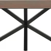 Verdun Matbord 135x80 cm Rostbrun Lemco