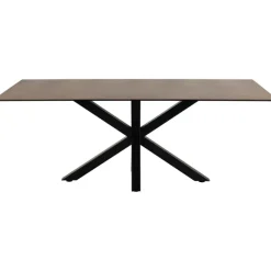 Verdun Matbord 200x100 cm Rostbrun Lemco
