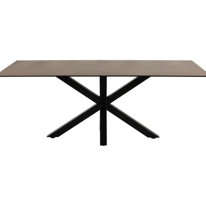 Verdun Matbord 200x100 cm Rostbrun Lemco
