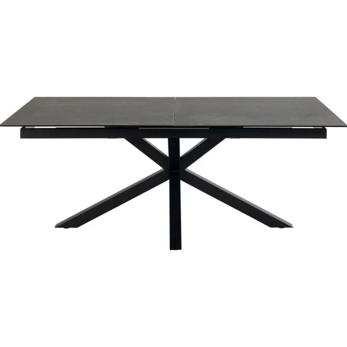 Verdun Matbord 100x200-240 cm Svart Fairbanks