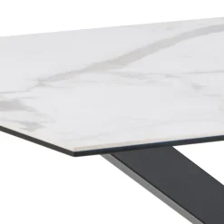 Verdun Matbord 135x80 cm Vitt Akranes
