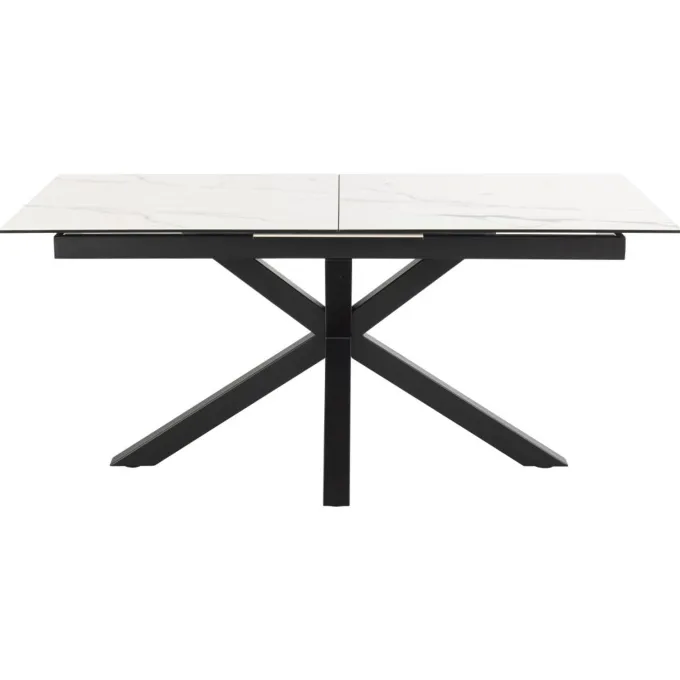 Verdun Matbord 90x168-210 cm Vitt Akranes