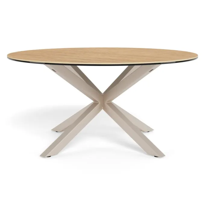 Verdun Soffbord Rund 82 cm Grå/Vildek
