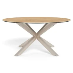 Verdun Soffbord Rund 82 cm Grå/Vildek