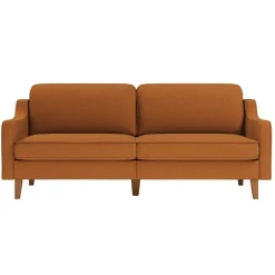 Vernier 3-sits soffa Karamell valnöt