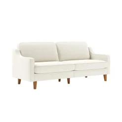 Vernier 3-sits soffa Mjölkskum valnöt