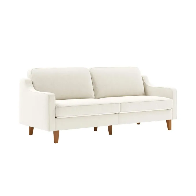 Vernier 3-sits soffa Mjölkskum valnöt