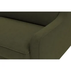 Vernier 3-sits soffa Olivgrön valnöt
