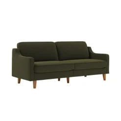 Vernier 3-sits soffa Olivgrön valnöt