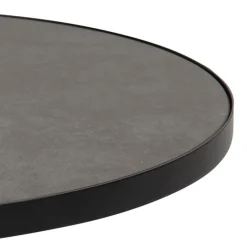 Vernon Soffbord Rund 66 cm Svart