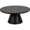 Vernon Soffbord Rund 86 cm Svart